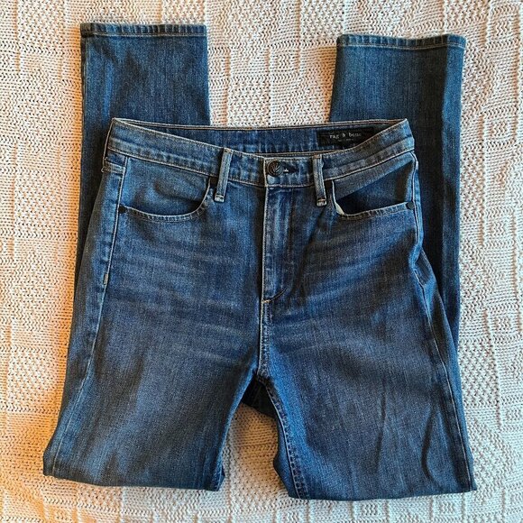 rag & bone - Cigarette Denim Jeans in El - Picture 2 of 12